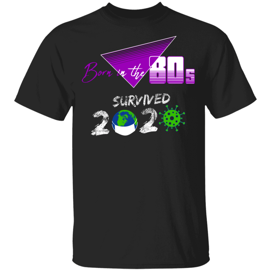 T-Shirts Black / YXS Survived Since The 80s Youth T-Shirt