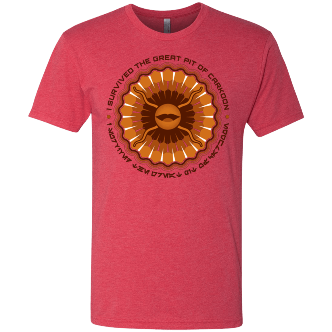 T-Shirts Vintage Red / Small Surviving The Sarlacc Men's Triblend T-Shirt