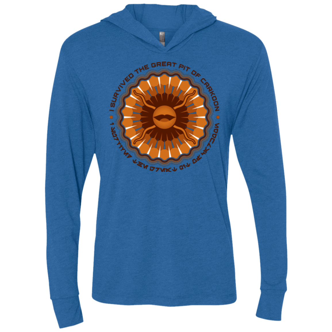 T-Shirts Vintage Royal / X-Small Surviving The Sarlacc Triblend Long Sleeve Hoodie Tee