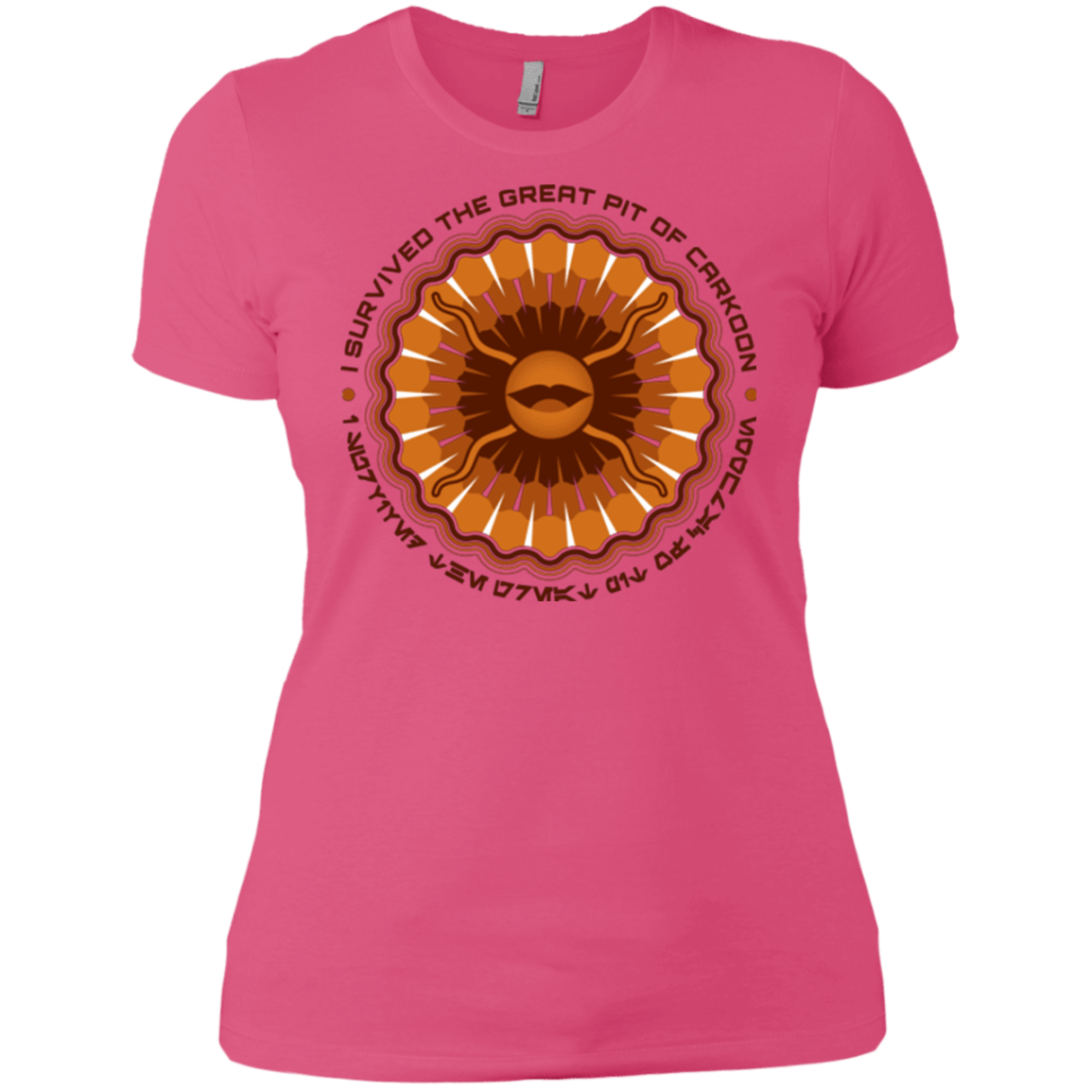 T-Shirts Hot Pink / X-Small Surviving The Sarlacc Women's Premium T-Shirt