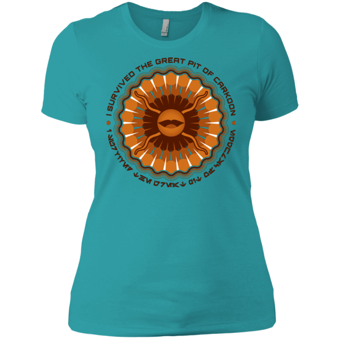 T-Shirts Tahiti Blue / X-Small Surviving The Sarlacc Women's Premium T-Shirt