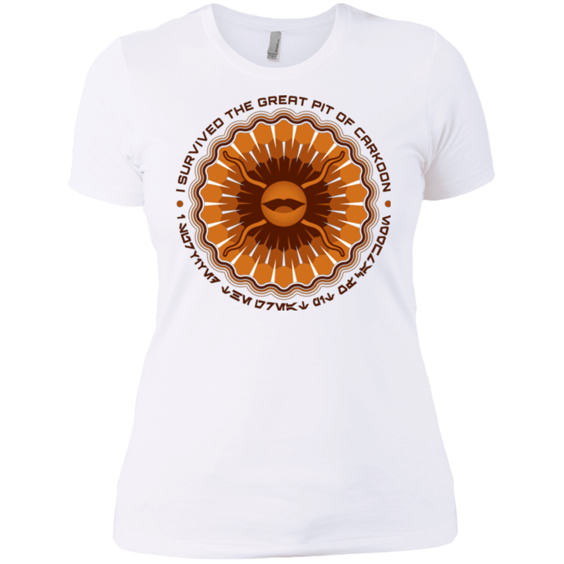T-Shirts White / X-Small Surviving The Sarlacc Women's Premium T-Shirt