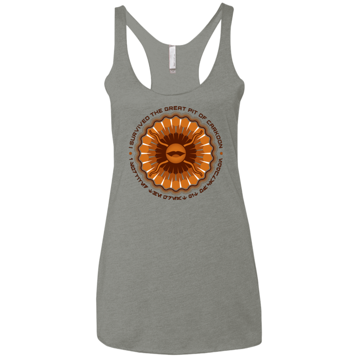 T-Shirts Venetian Grey / X-Small Surviving The Sarlacc Women's Triblend Racerback Tank