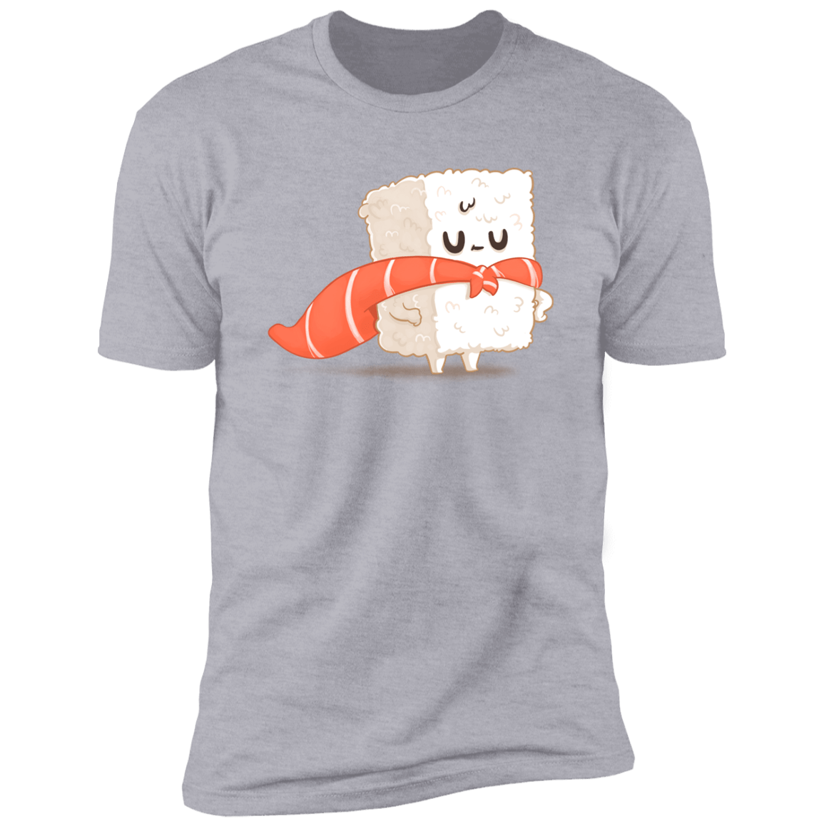 T-Shirts Heather Grey / S Sushi Hero Men's Premium T-Shirt