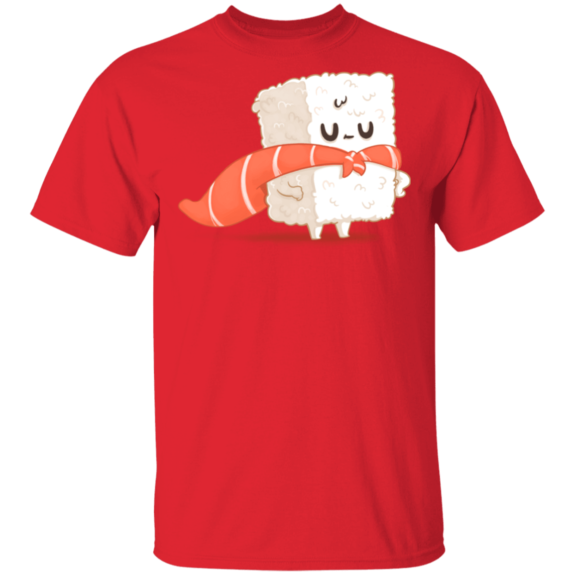 T-Shirts Red / S Sushi Hero T-Shirt