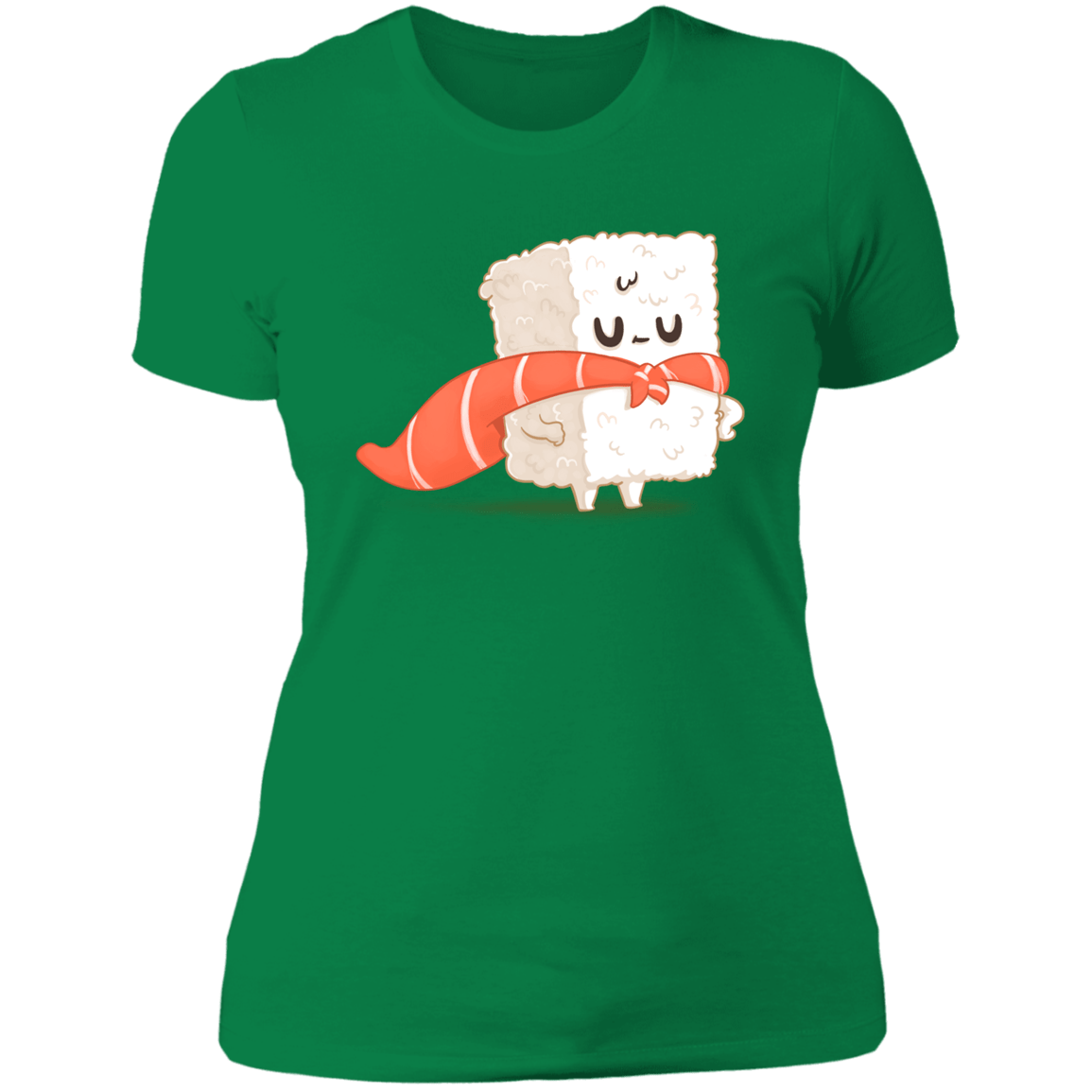T-Shirts Kelly Green / S Sushi Hero Women's Premium T-Shirt