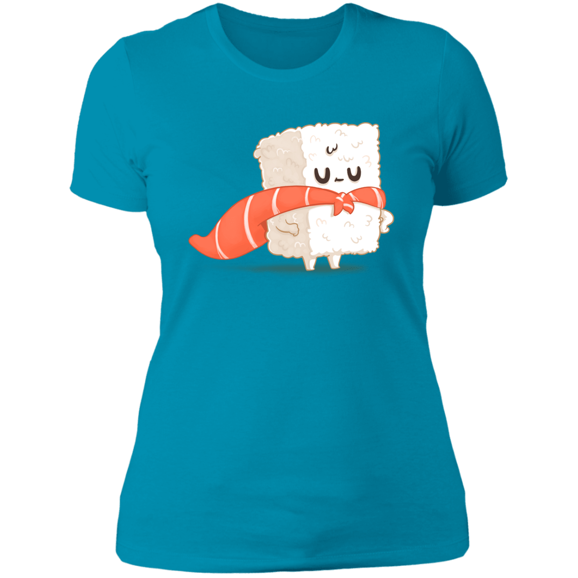 T-Shirts Turquoise / S Sushi Hero Women's Premium T-Shirt