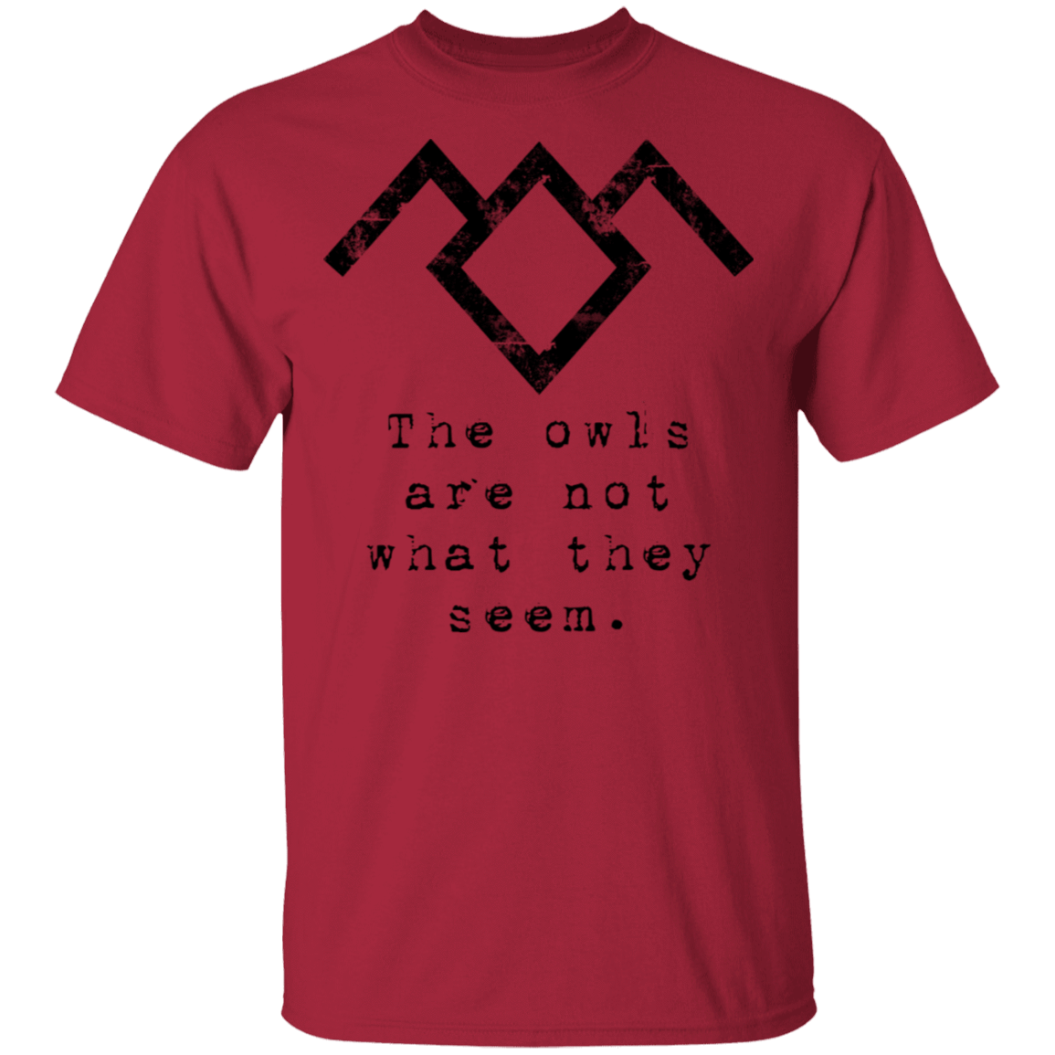 T-Shirts Cardinal / S Suspicious owls T-Shirt