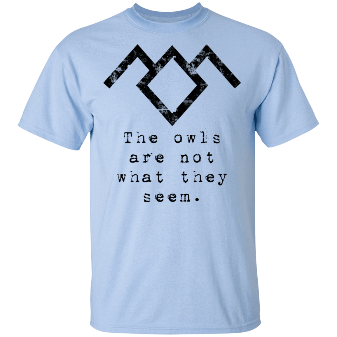 T-Shirts Light Blue / S Suspicious owls T-Shirt