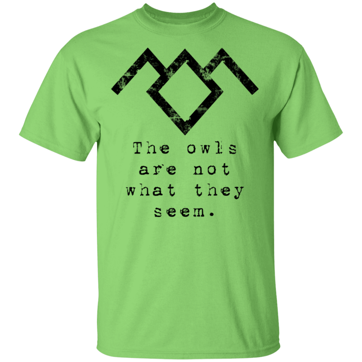 T-Shirts Lime / S Suspicious owls T-Shirt