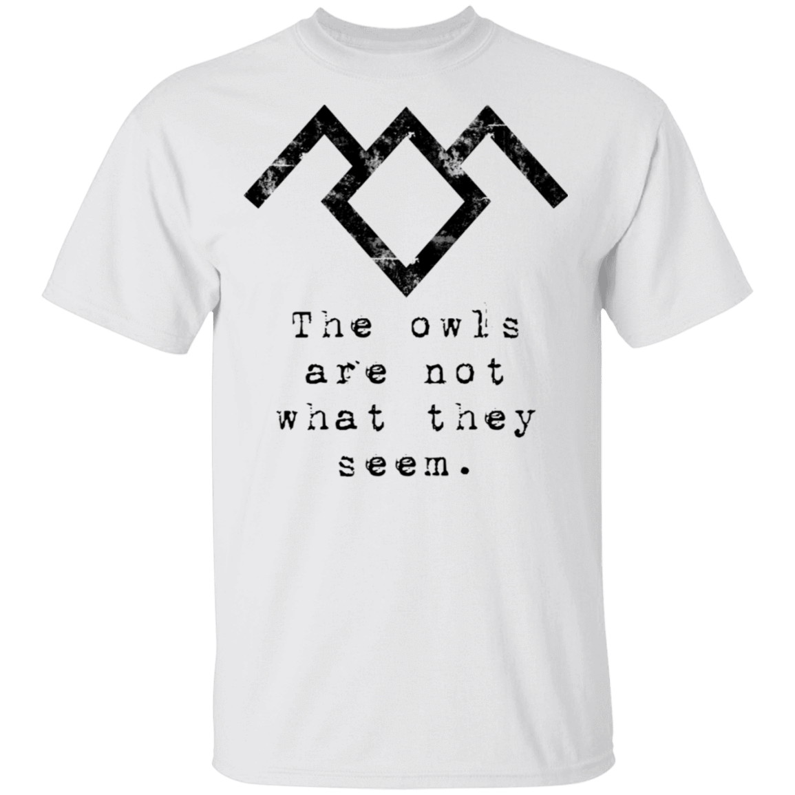 T-Shirts White / S Suspicious owls T-Shirt