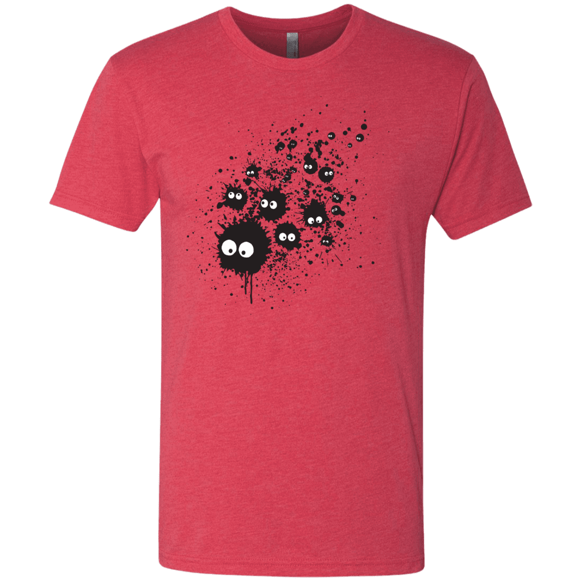 T-Shirts Vintage Red / S Susuwatari Ink Men's Triblend T-Shirt