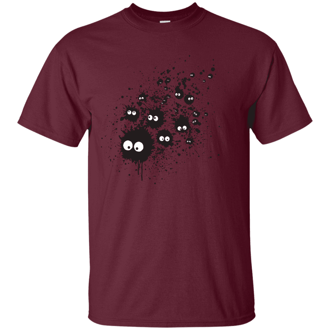 T-Shirts Maroon / S Susuwatari Ink T-Shirt