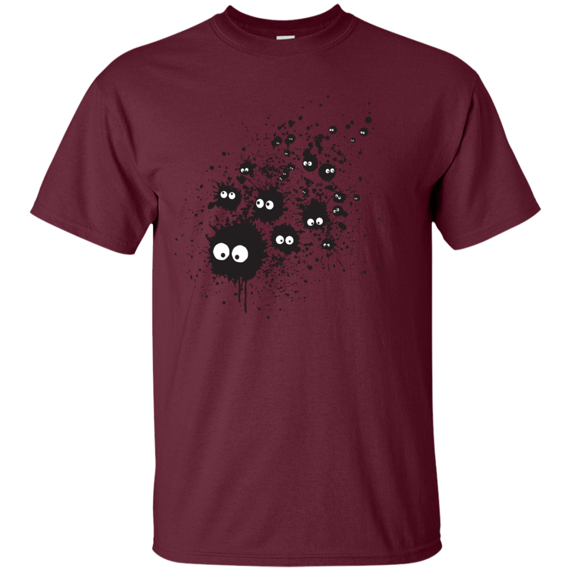 T-Shirts Maroon / S Susuwatari Ink T-Shirt