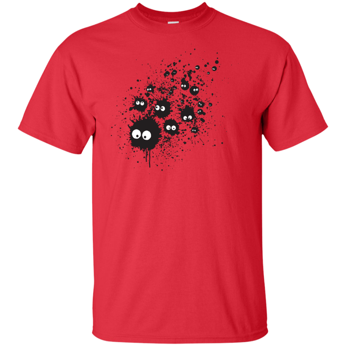 T-Shirts Red / XLT Susuwatari Ink Tall T-Shirt