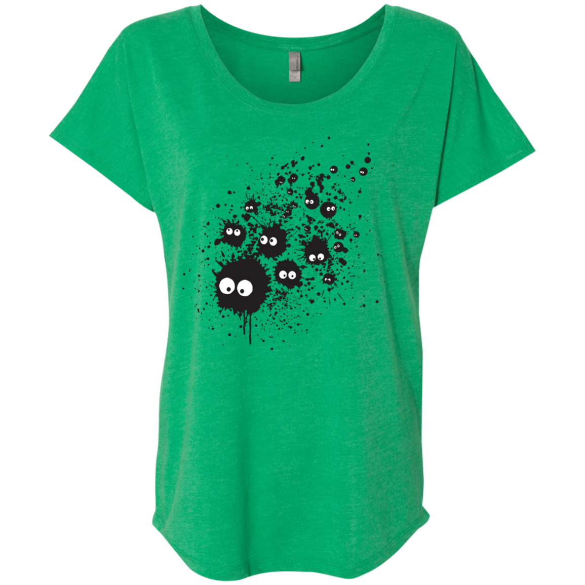 Susuwatari Ink Triblend Dolman Sleeve