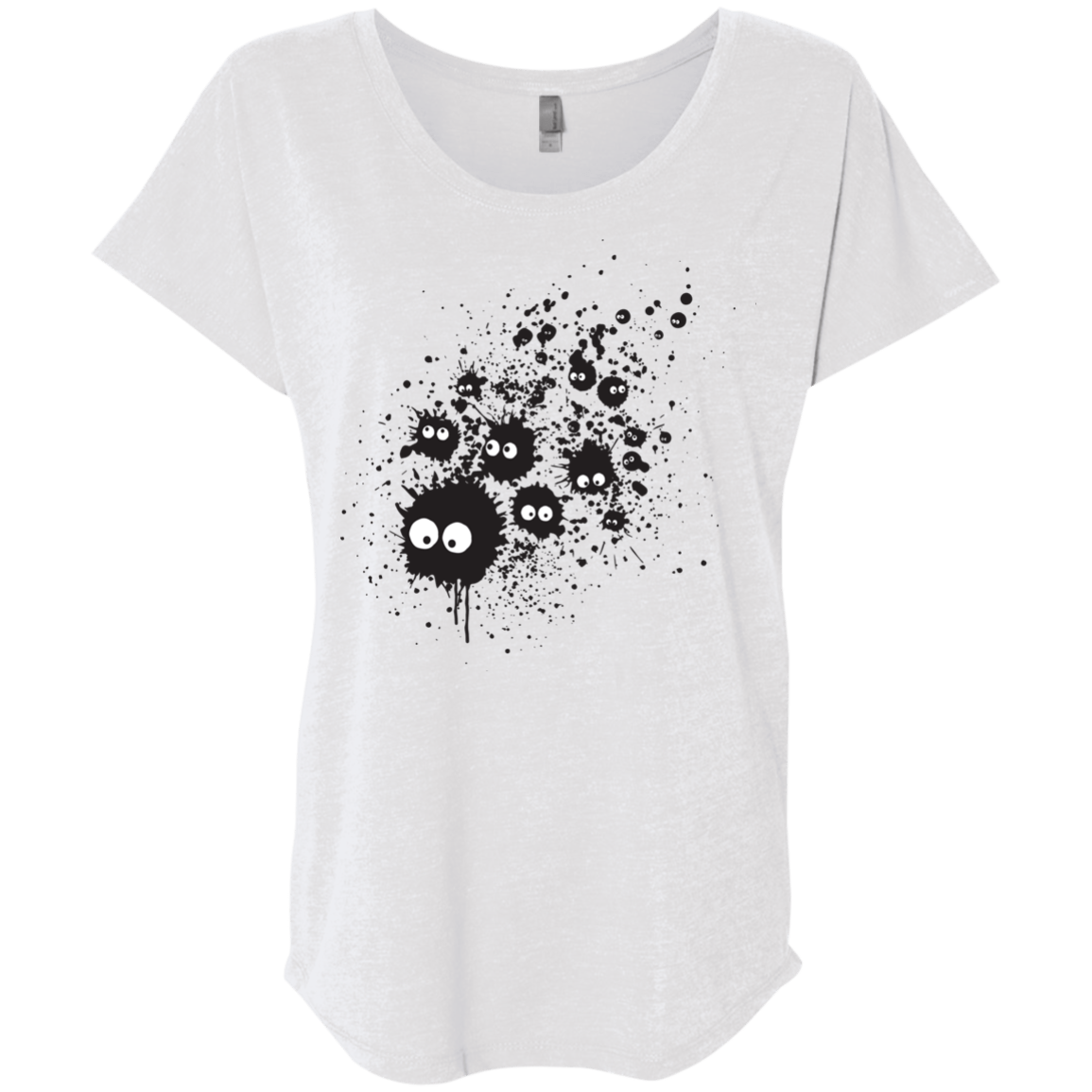Susuwatari Ink Triblend Dolman Sleeve