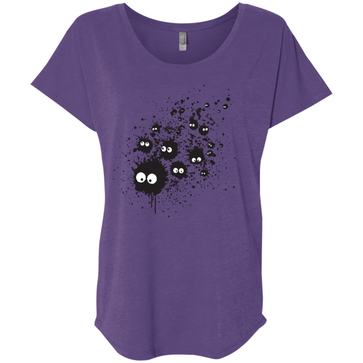Susuwatari Ink Triblend Dolman Sleeve