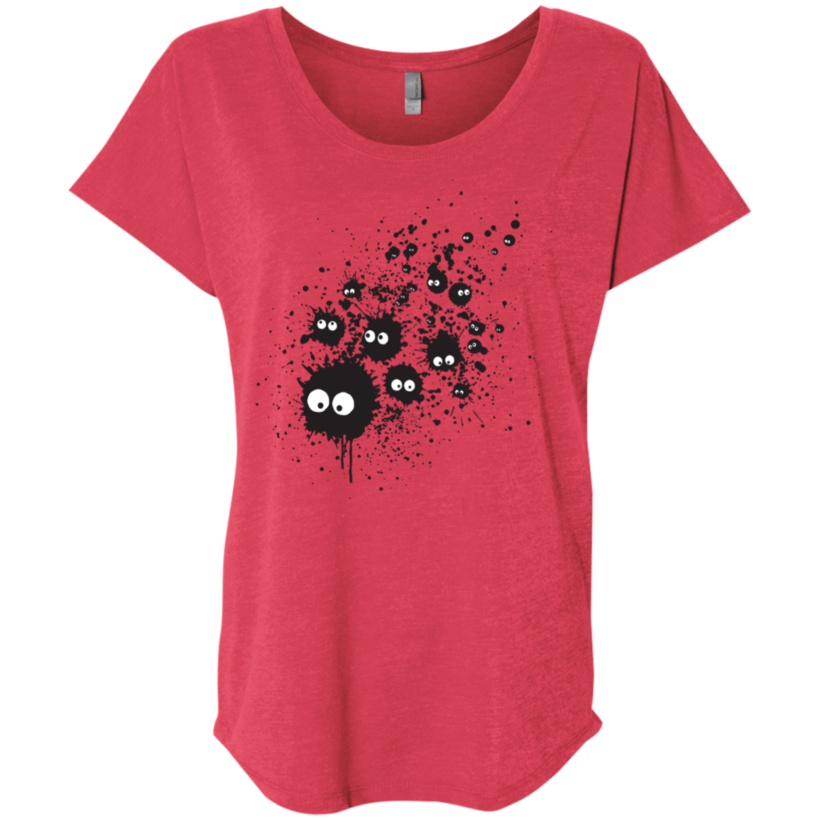 Susuwatari Ink Triblend Dolman Sleeve