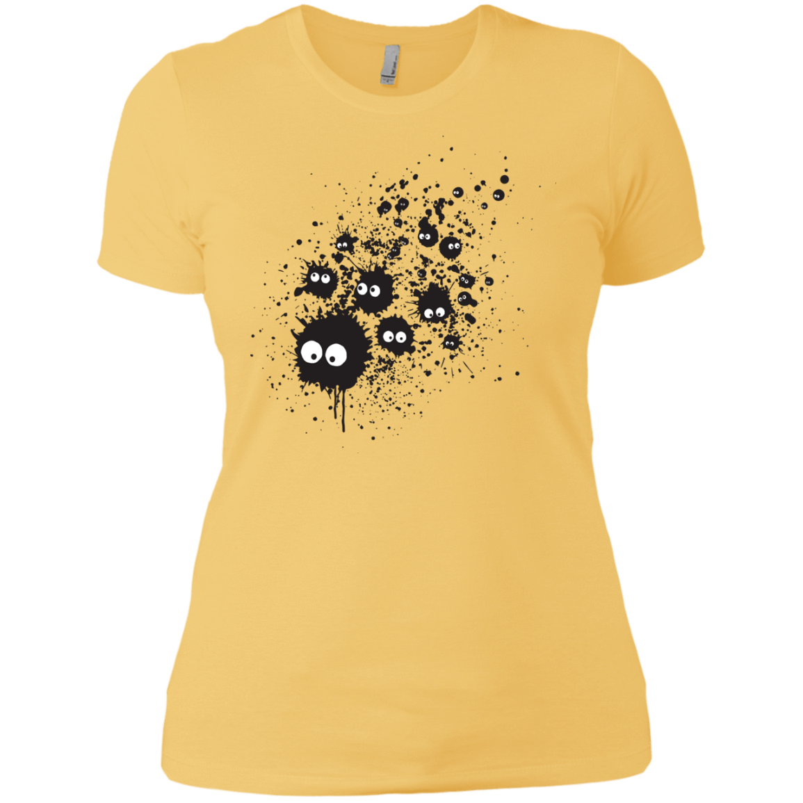 T-Shirts Banana Cream/ / X-Small Susuwatari Ink Women's Premium T-Shirt