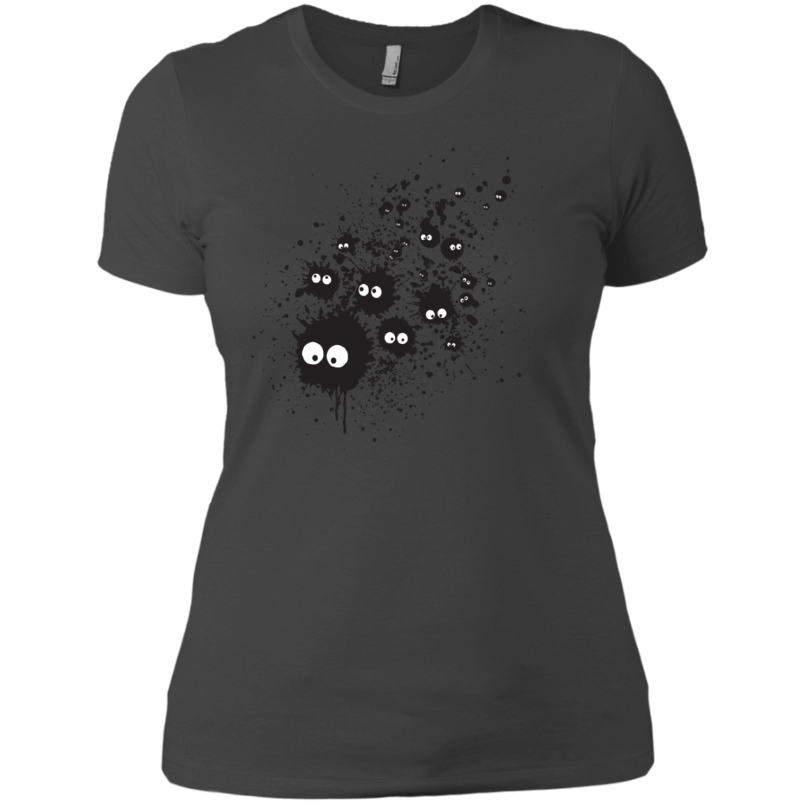 T-Shirts Heavy Metal / X-Small Susuwatari Ink Women's Premium T-Shirt