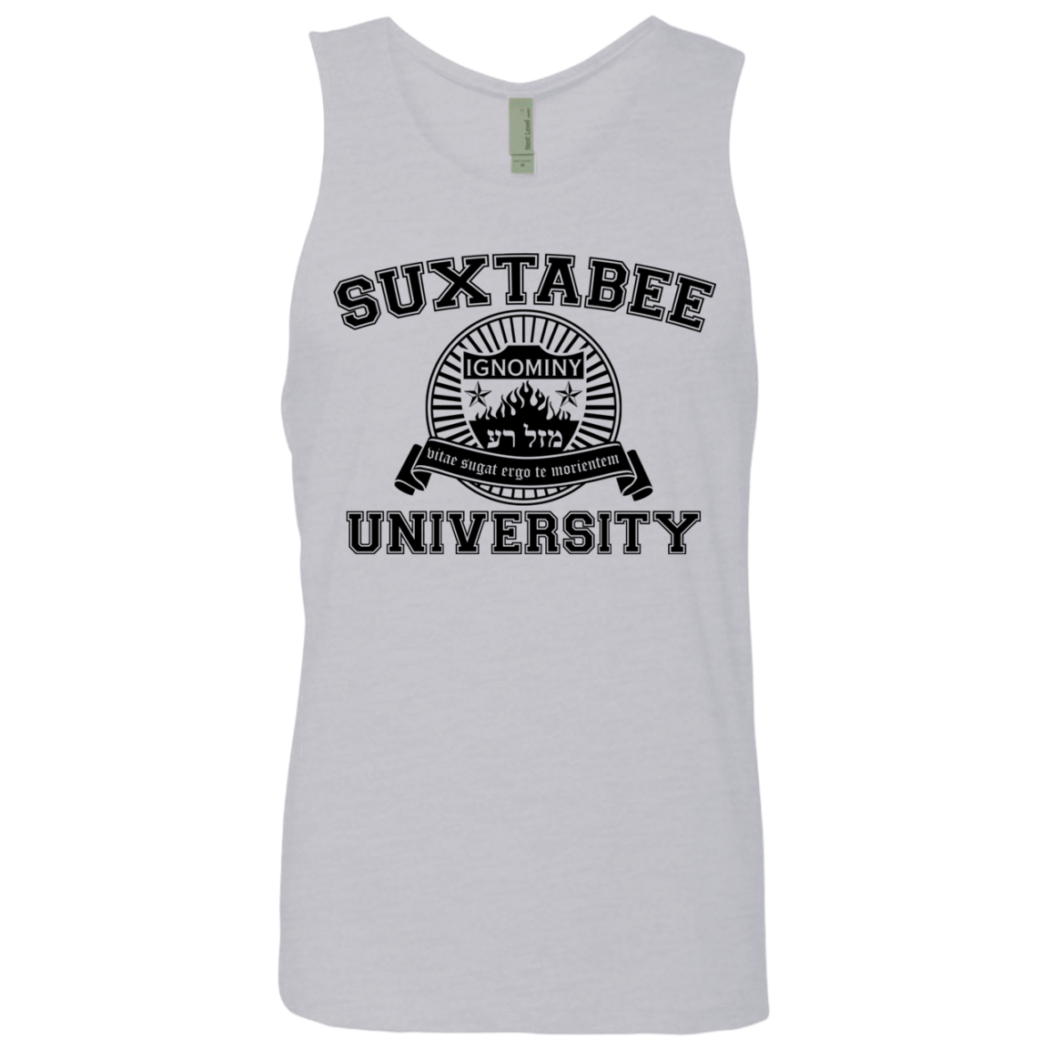 T-Shirts Heather Grey / S SUX2BU Men's Premium Tank Top