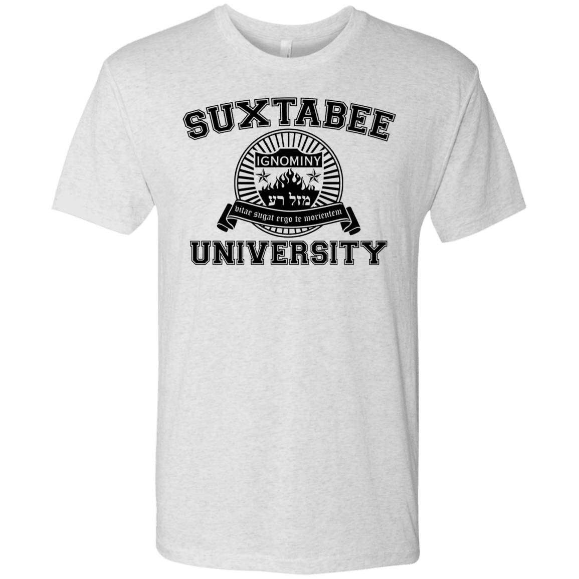 T-Shirts Heather White / S SUX2BU Men's Triblend T-Shirt