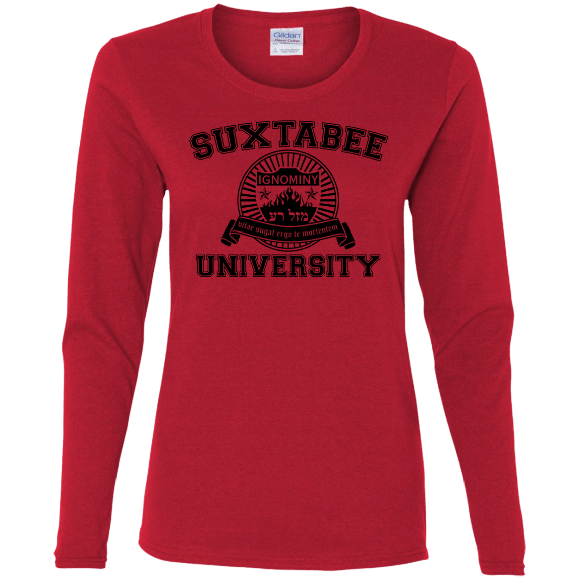 T-Shirts Red / S SUX2BU Women's Long Sleeve T-Shirt