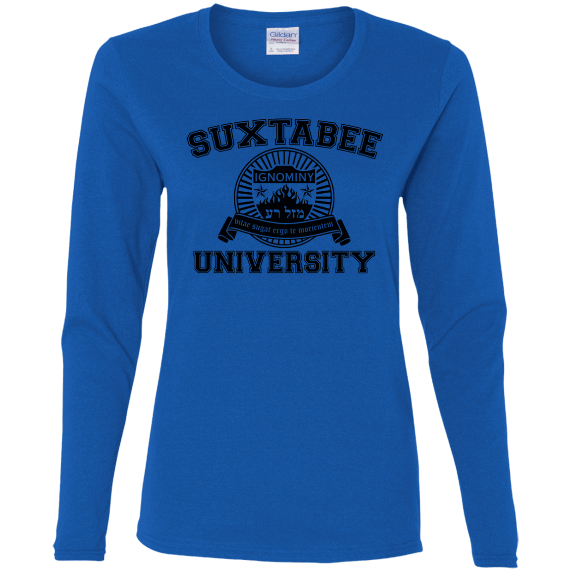 T-Shirts Royal / S SUX2BU Women's Long Sleeve T-Shirt