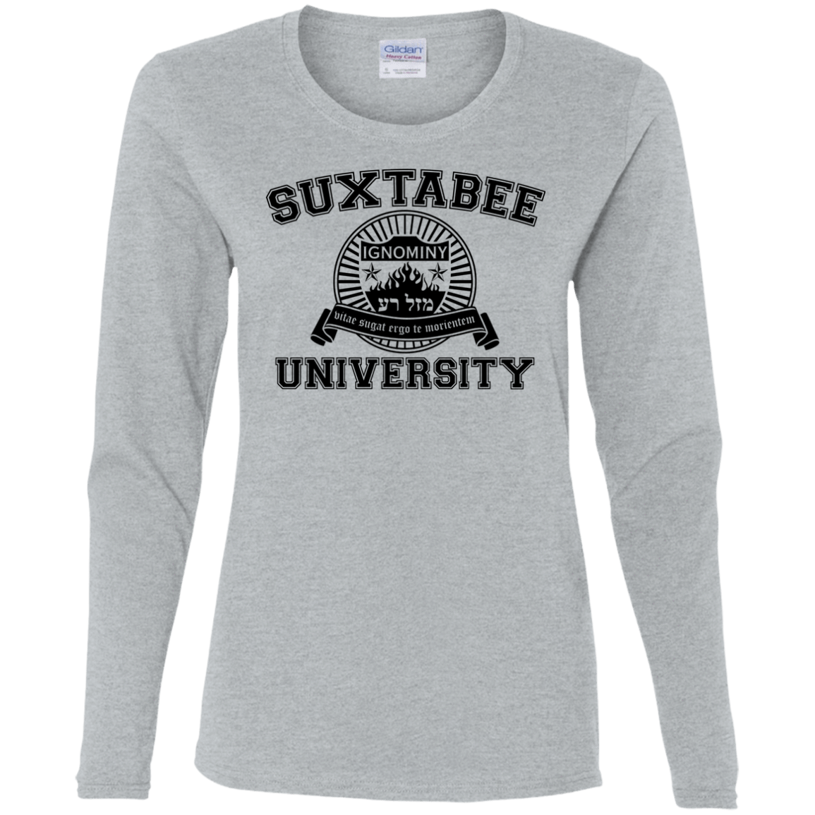 T-Shirts Sport Grey / S SUX2BU Women's Long Sleeve T-Shirt