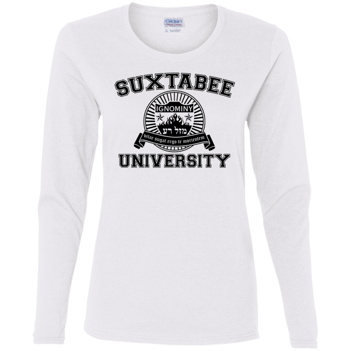 T-Shirts White / S SUX2BU Women's Long Sleeve T-Shirt