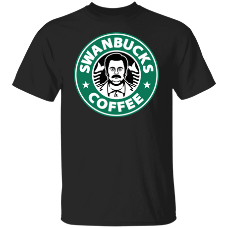 T-Shirts Black / S Swanbucks Coffee T-Shirt