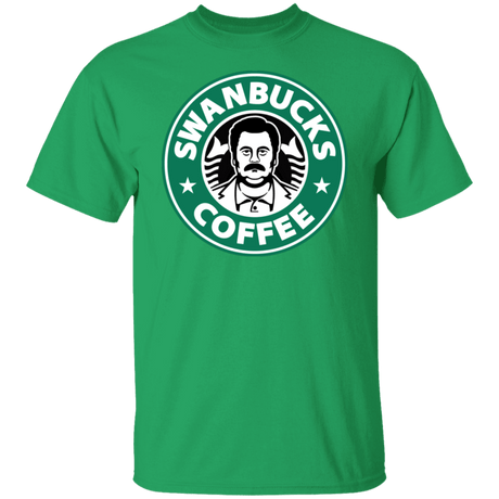 T-Shirts Irish Green / S Swanbucks Coffee T-Shirt