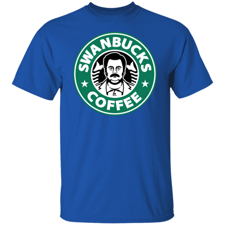 T-Shirts Royal / S Swanbucks Coffee T-Shirt