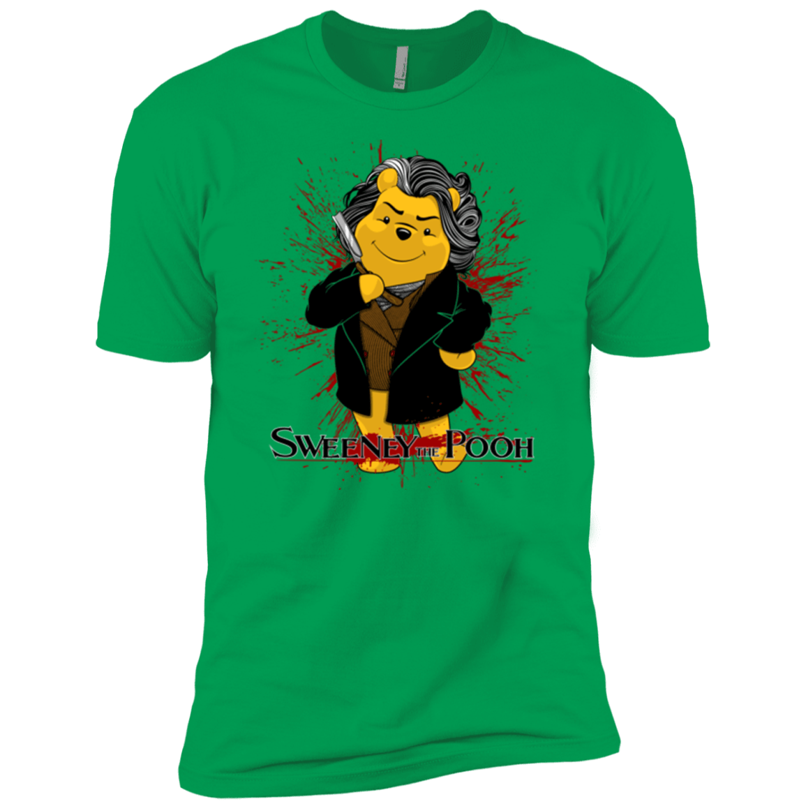 T-Shirts Kelly Green / YXS Sweeney the Pooh Boys Premium T-Shirt
