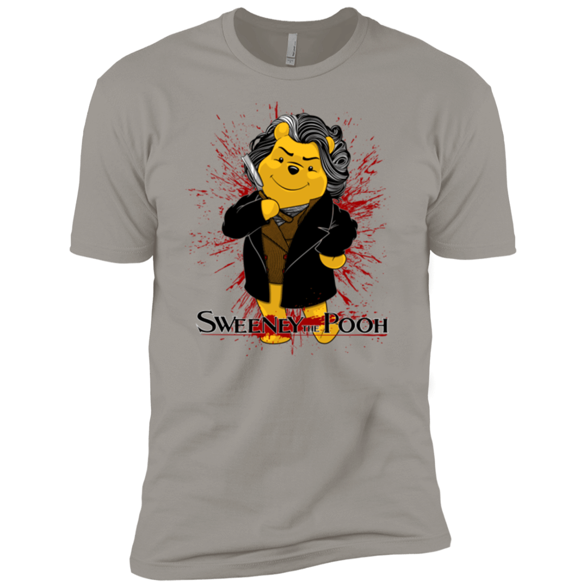 T-Shirts Light Grey / YXS Sweeney the Pooh Boys Premium T-Shirt