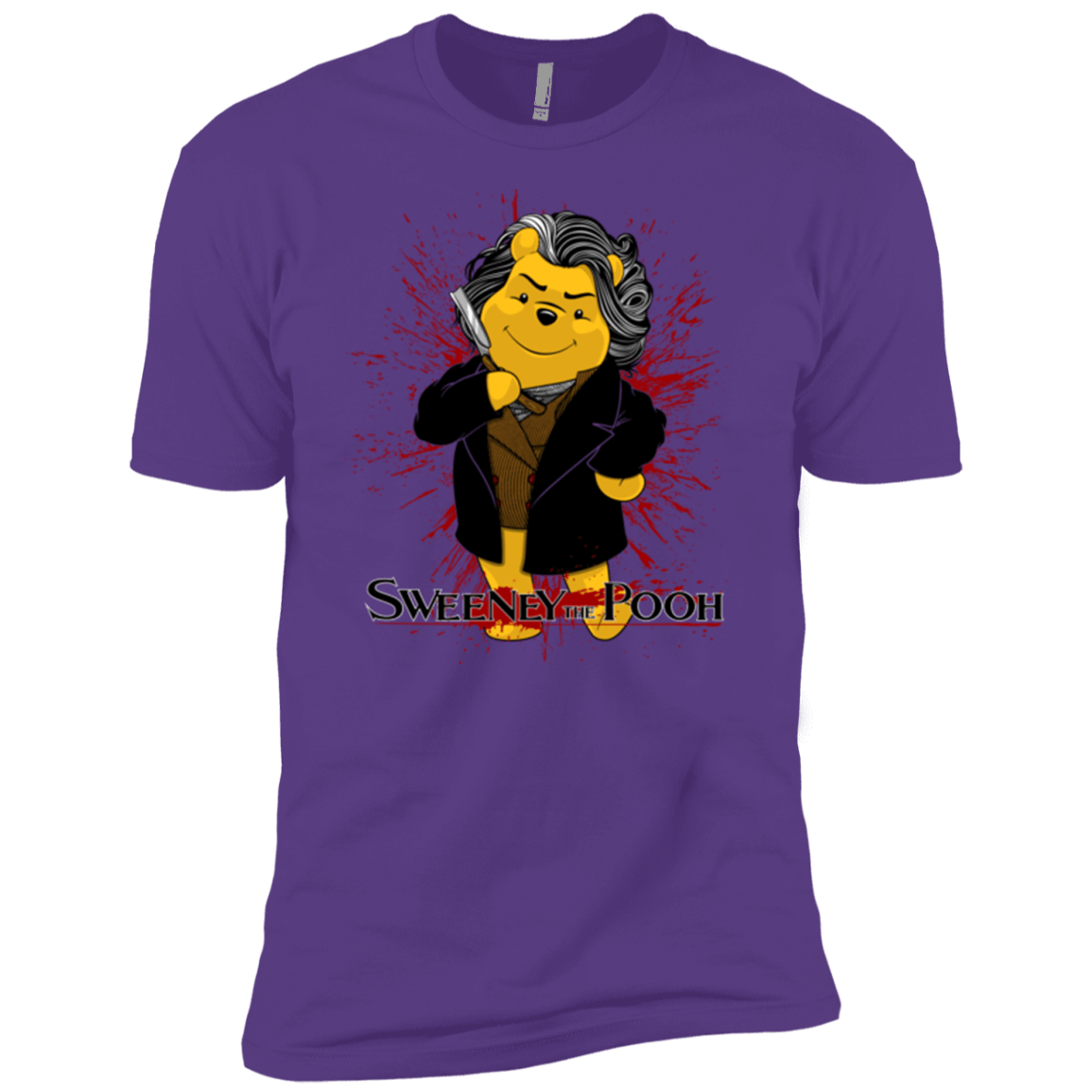 T-Shirts Purple Rush / YXS Sweeney the Pooh Boys Premium T-Shirt