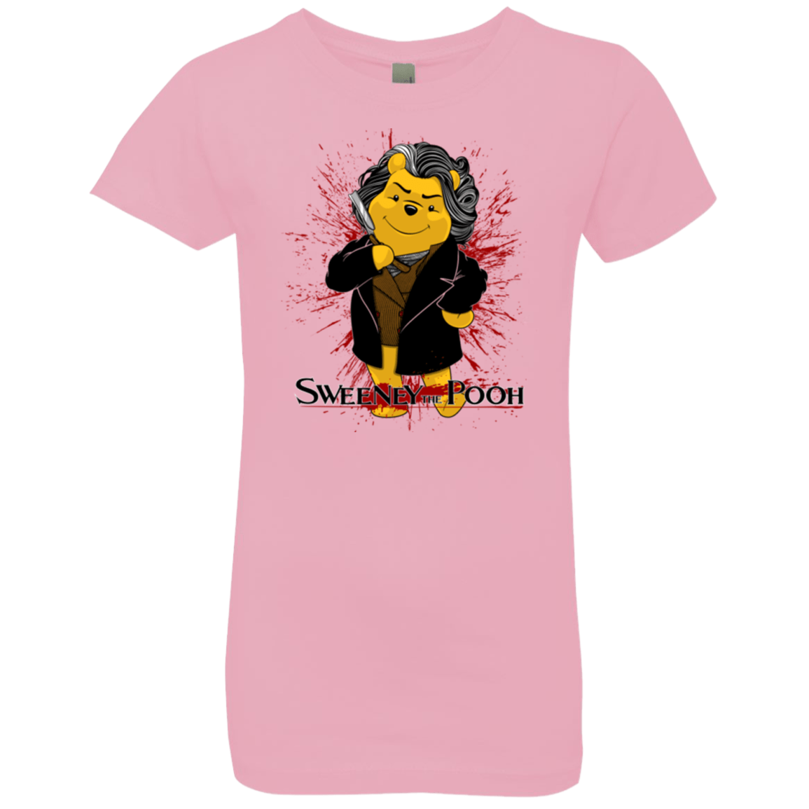 T-Shirts Light Pink / YXS Sweeney the Pooh Girls Premium T-Shirt