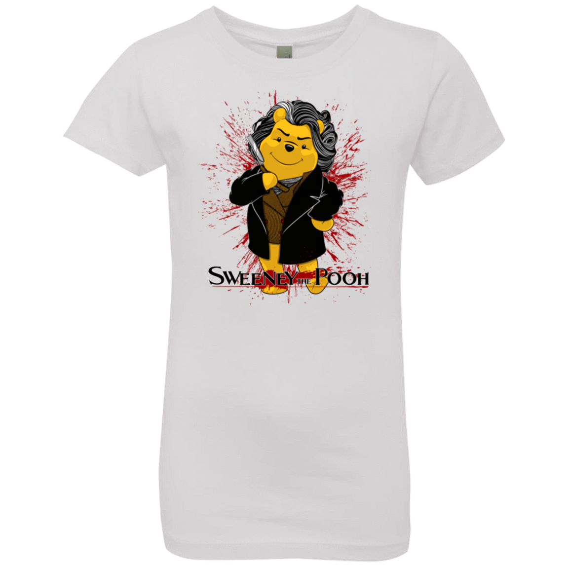 T-Shirts White / YXS Sweeney the Pooh Girls Premium T-Shirt