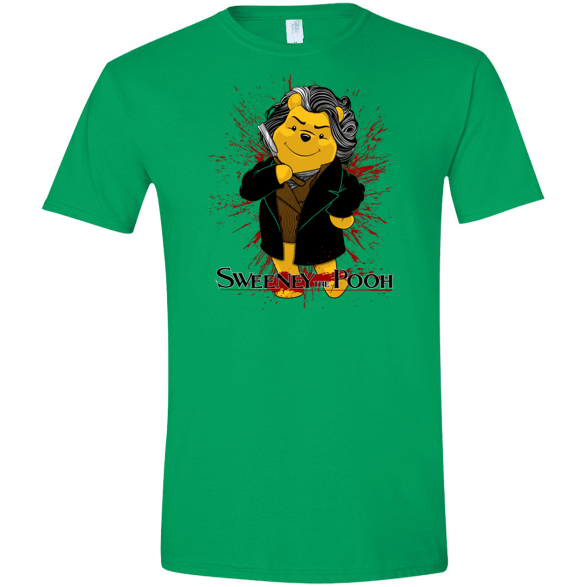 T-Shirts Irish Green / S Sweeney the Pooh Men's Semi-Fitted Softstyle