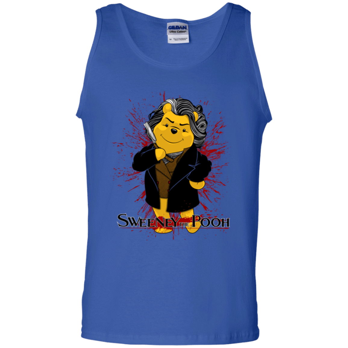 T-Shirts Royal / S Sweeney the Pooh Men's Tank Top