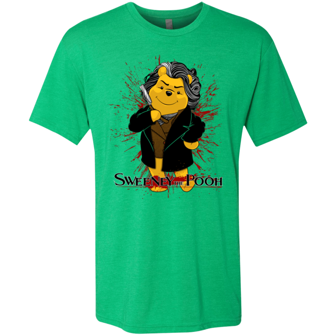 T-Shirts Envy / S Sweeney the Pooh Men's Triblend T-Shirt