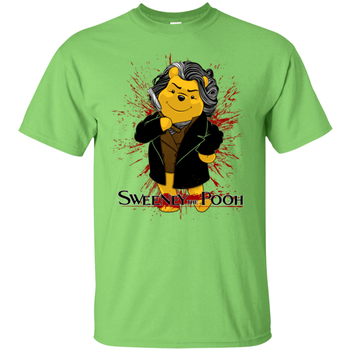 T-Shirts Lime / S Sweeney the Pooh T-Shirt