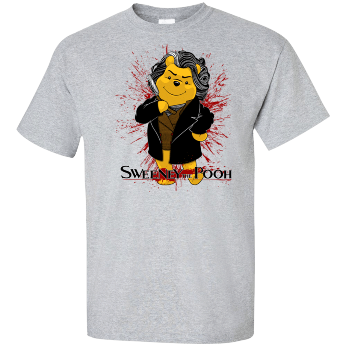 T-Shirts Sport Grey / XLT Sweeney the Pooh Tall T-Shirt