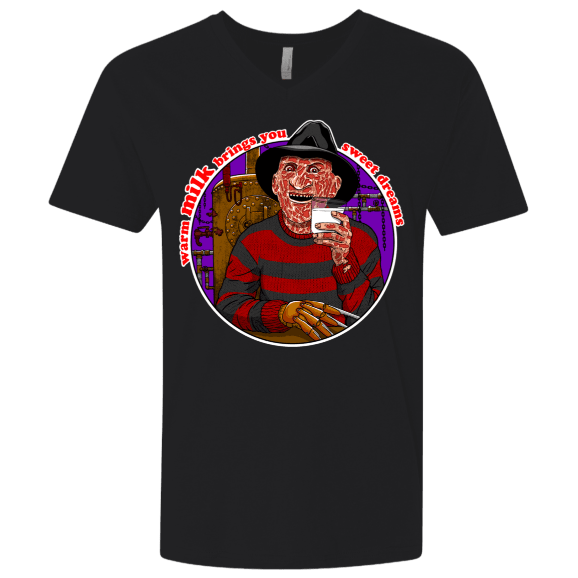 T-Shirts Black / X-Small Sweet Dreams Men's Premium V-Neck