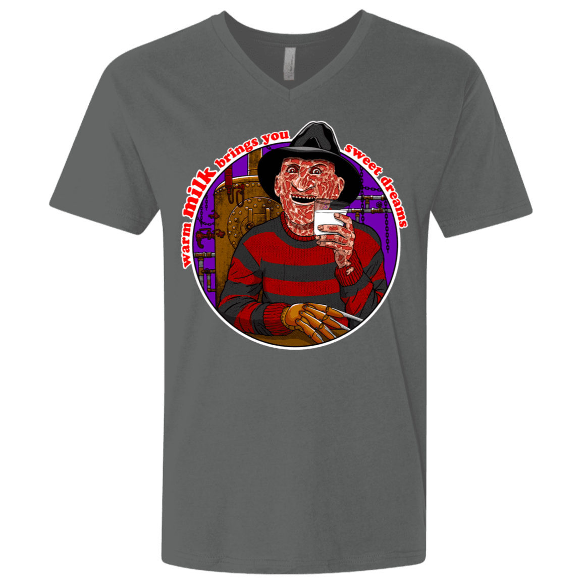 T-Shirts Heavy Metal / X-Small Sweet Dreams Men's Premium V-Neck