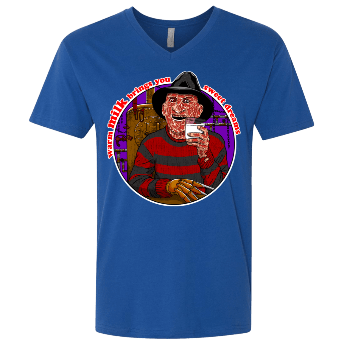 T-Shirts Royal / X-Small Sweet Dreams Men's Premium V-Neck