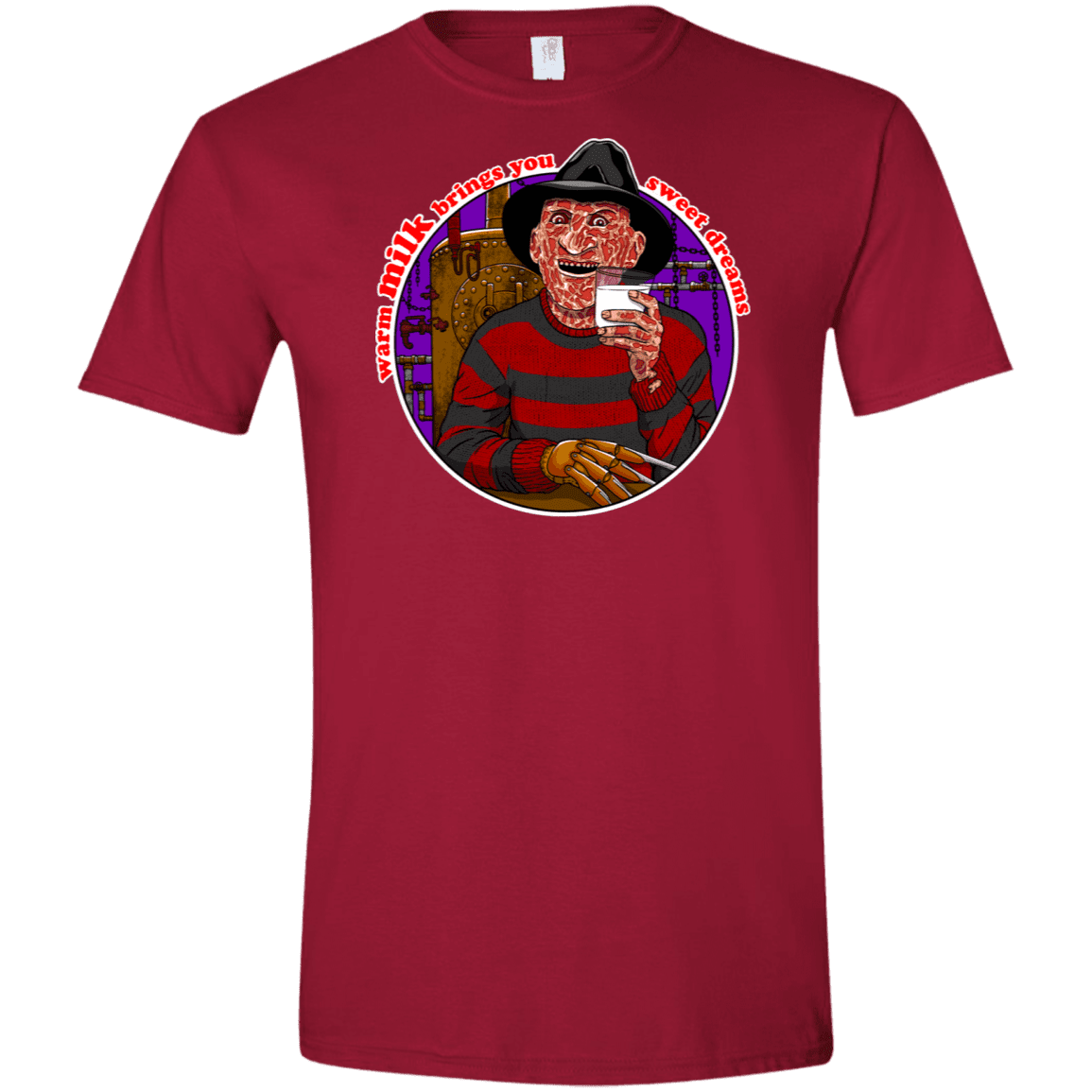 T-Shirts Cardinal Red / S Sweet Dreams Men's Semi-Fitted Softstyle