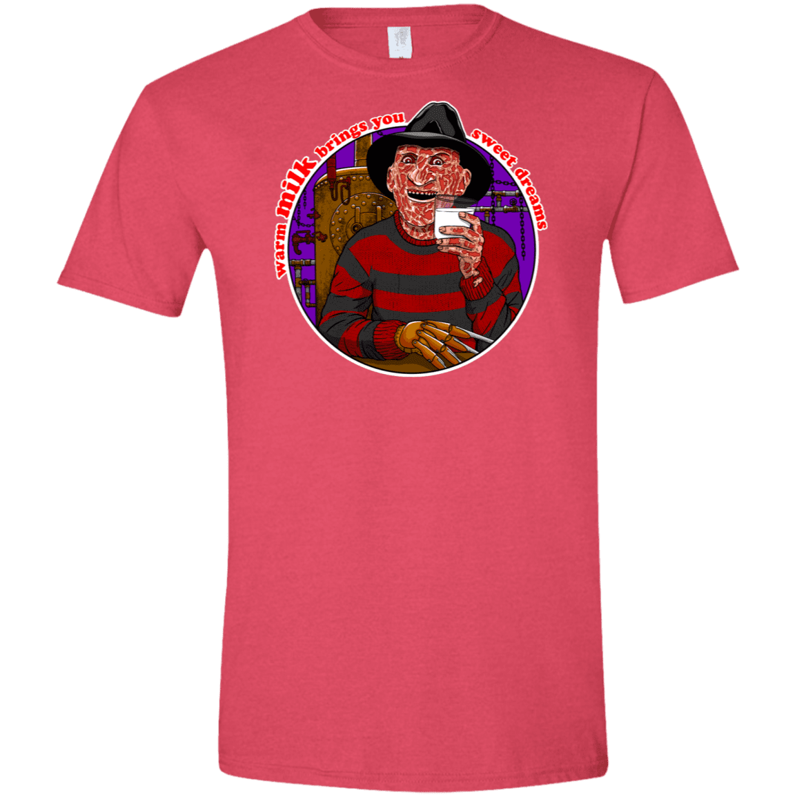 T-Shirts Heather Red / S Sweet Dreams Men's Semi-Fitted Softstyle