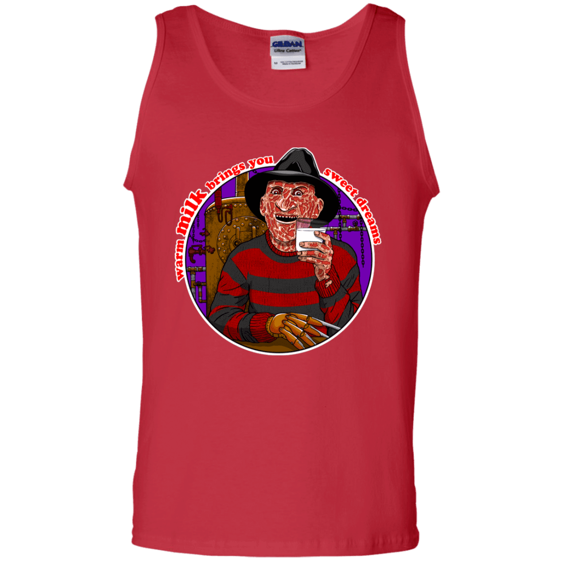 T-Shirts Red / S Sweet Dreams Men's Tank Top